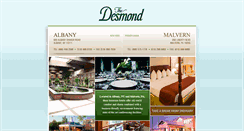 Desktop Screenshot of desmondhotels.com
